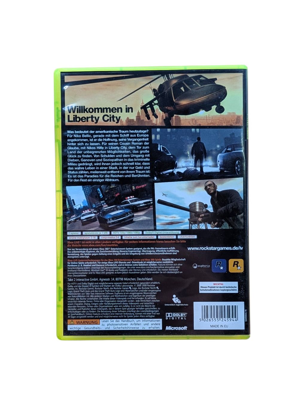 Microsoft Giochi: Grand Theft Auto IV Xbox 360 – Usato da Domat/Ems venduto da IsseldorsShop 1