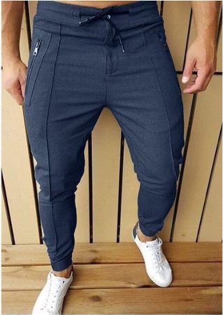 Blaue coole Herrenhose Gr. M - 223410