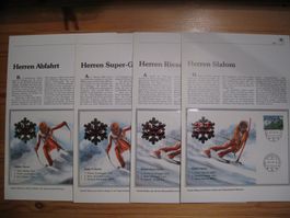 Ski WM Crans Montana 1987 8 Sonderbelege