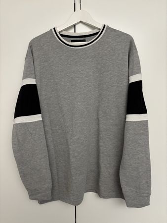 Grauer Forever 21 Mens Pullover, Grösse M 