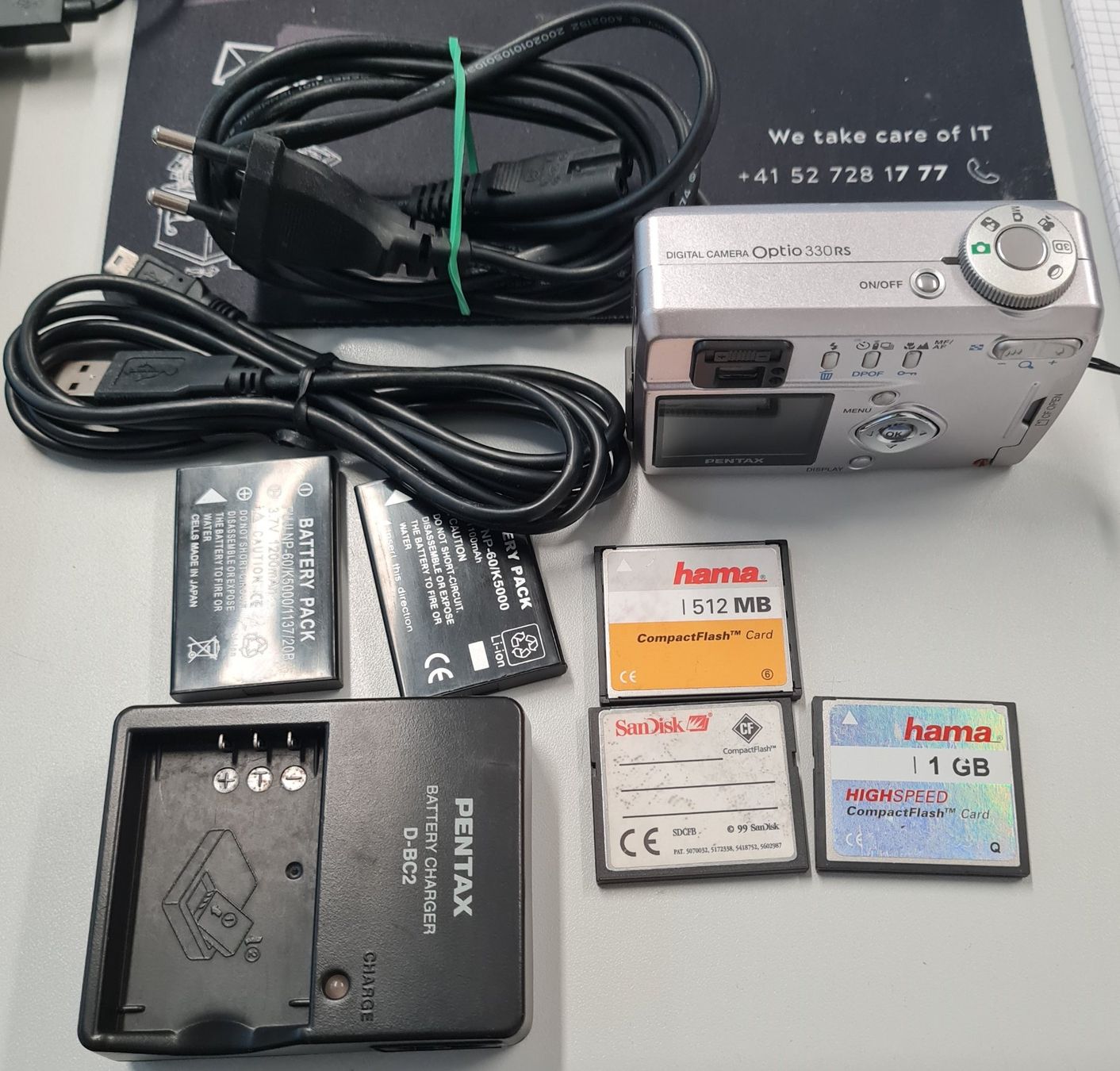 Pentax Kamera: Kamera Pentax Optio 330 RS – Gebraucht aus Horw von Arta20000