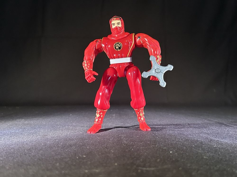 ⚡️MMPR the Movie: Ninjetti “Red Monkey Ranger” Action-Figure (Gebraucht ...