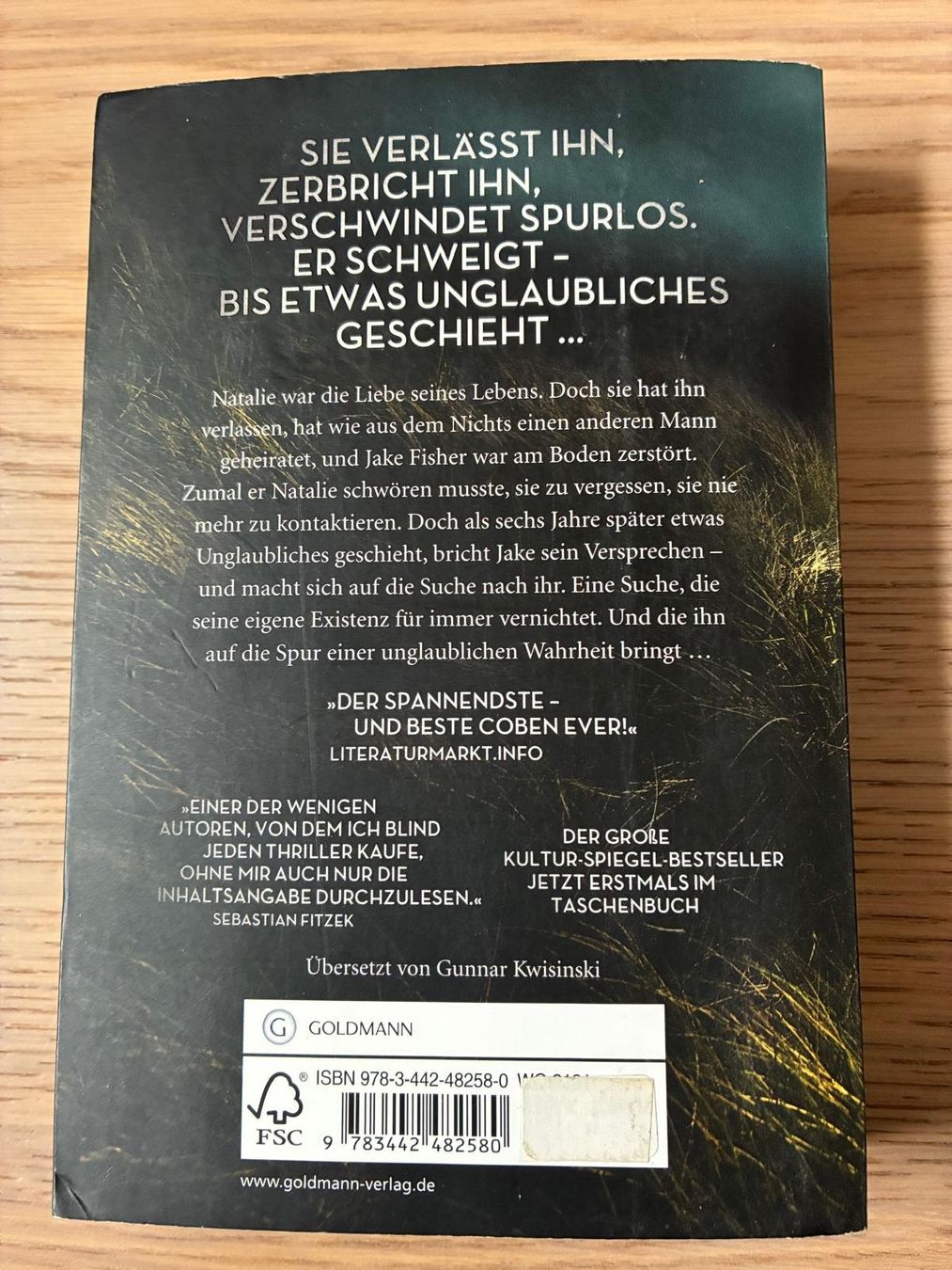 Libri: Harlan Coben "Ich finde dich"-Thriller, – Usato da Huttwil venduto da Sommerhaus 1