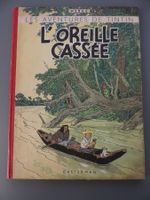 Tintin - L´Oreille cassée (A23 , dos rouge) 1944 !TBE