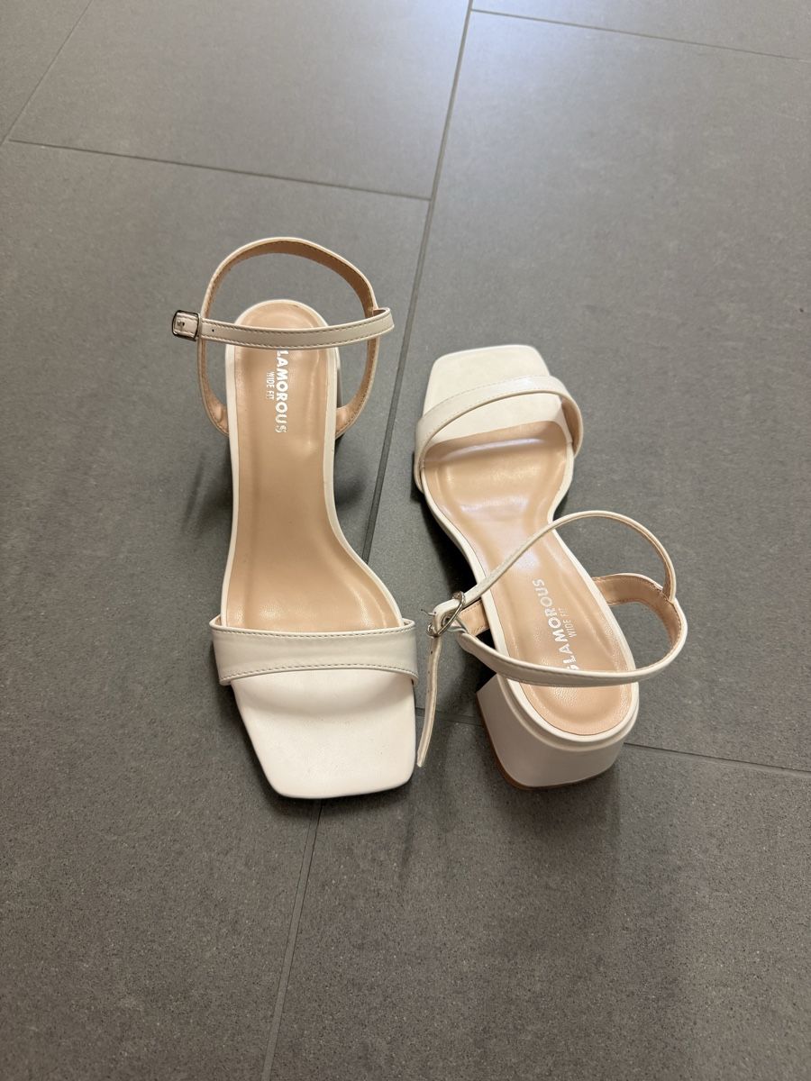 Damenschuhe: Sandalen weiss Grösse 38 neu – Neu (gemäss Beschreibung) aus Boppelsen von ali_9pfj 1
