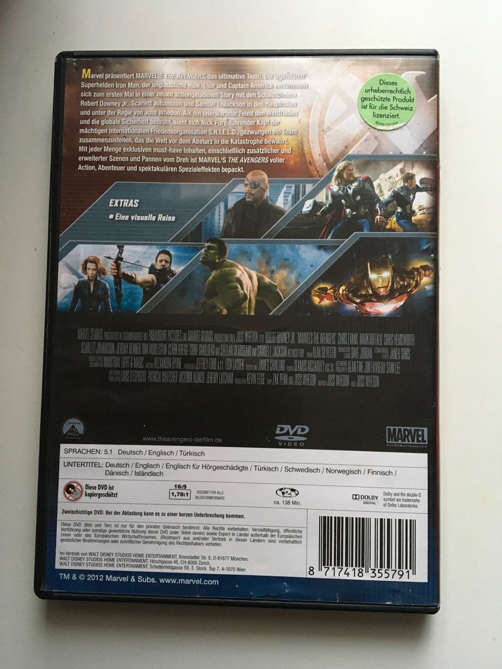 Tous les DVDs: The Avengers – D'occasion à Urdorf par mat_8hvl 1