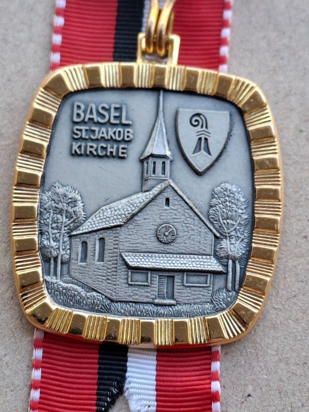 Medaglie: Basel St. Jakob Kirche (L533) – Usato da Schwanden GL venduto da Suvorov