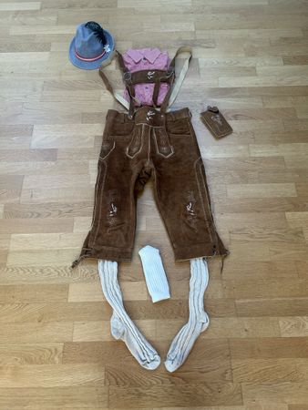 Lederhosen-Set Gr. 46/M