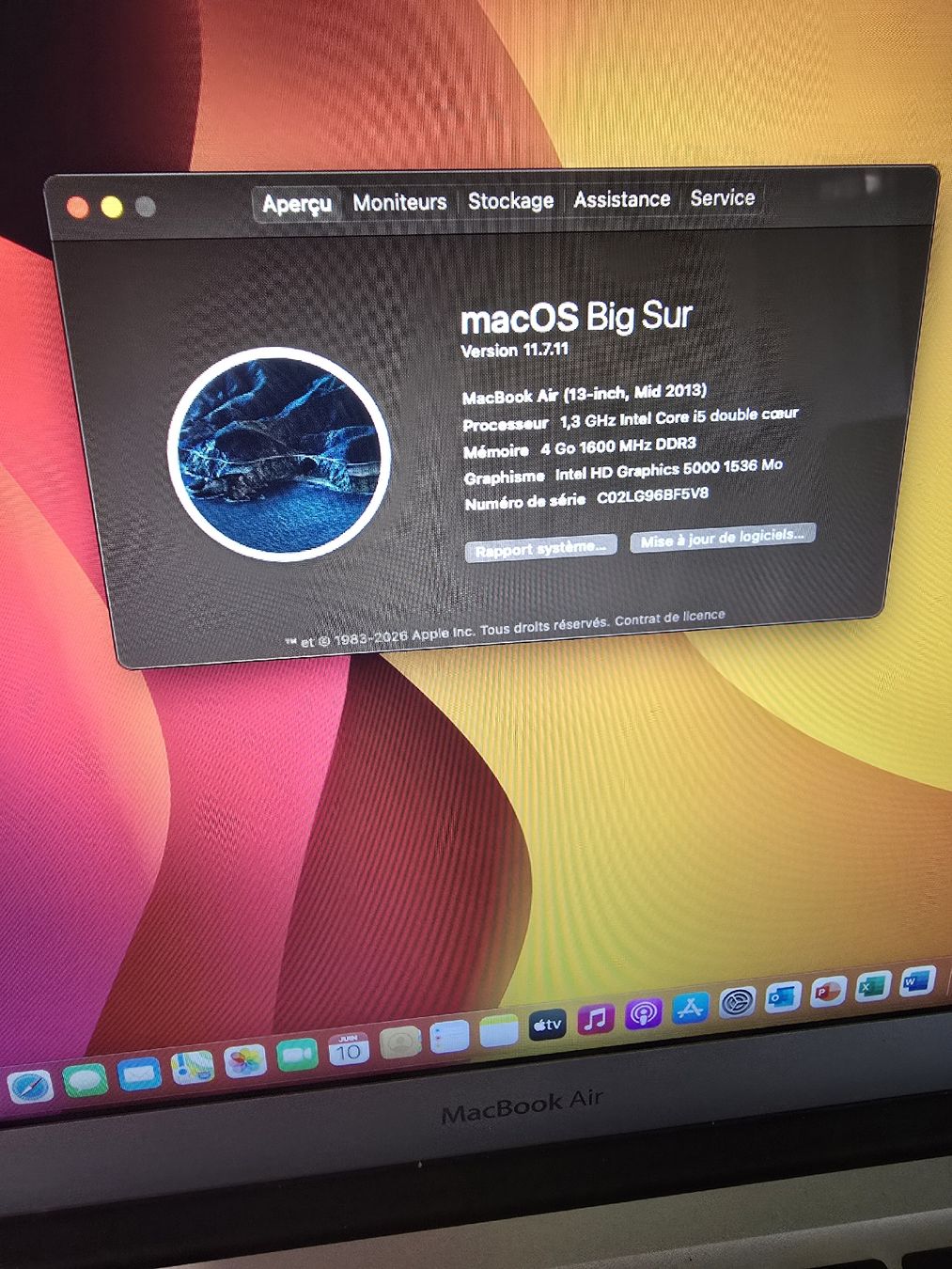 Apple Notebook: MacBook Air i5 | 4Go RAM | SSD 251Go – Usato da Renens VD venduto da MTD2211 7