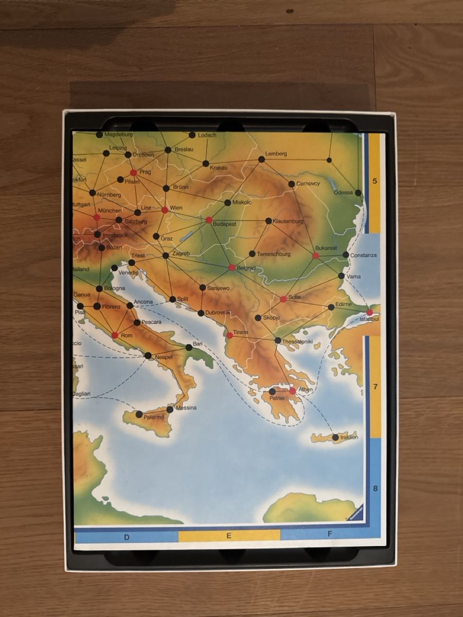 Ravensburger Giochi: Spiel Europareise – Usato da Menziken venduto da xirixs 1