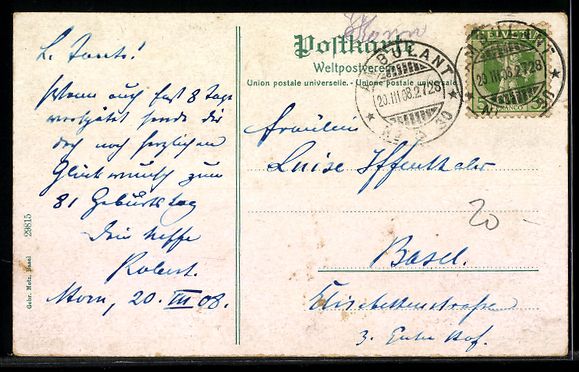 Ansichtskarten: Bad Horn /Bodensee, Dampfer auf dem See – Gebraucht aus Berlin von bartko-reher 1