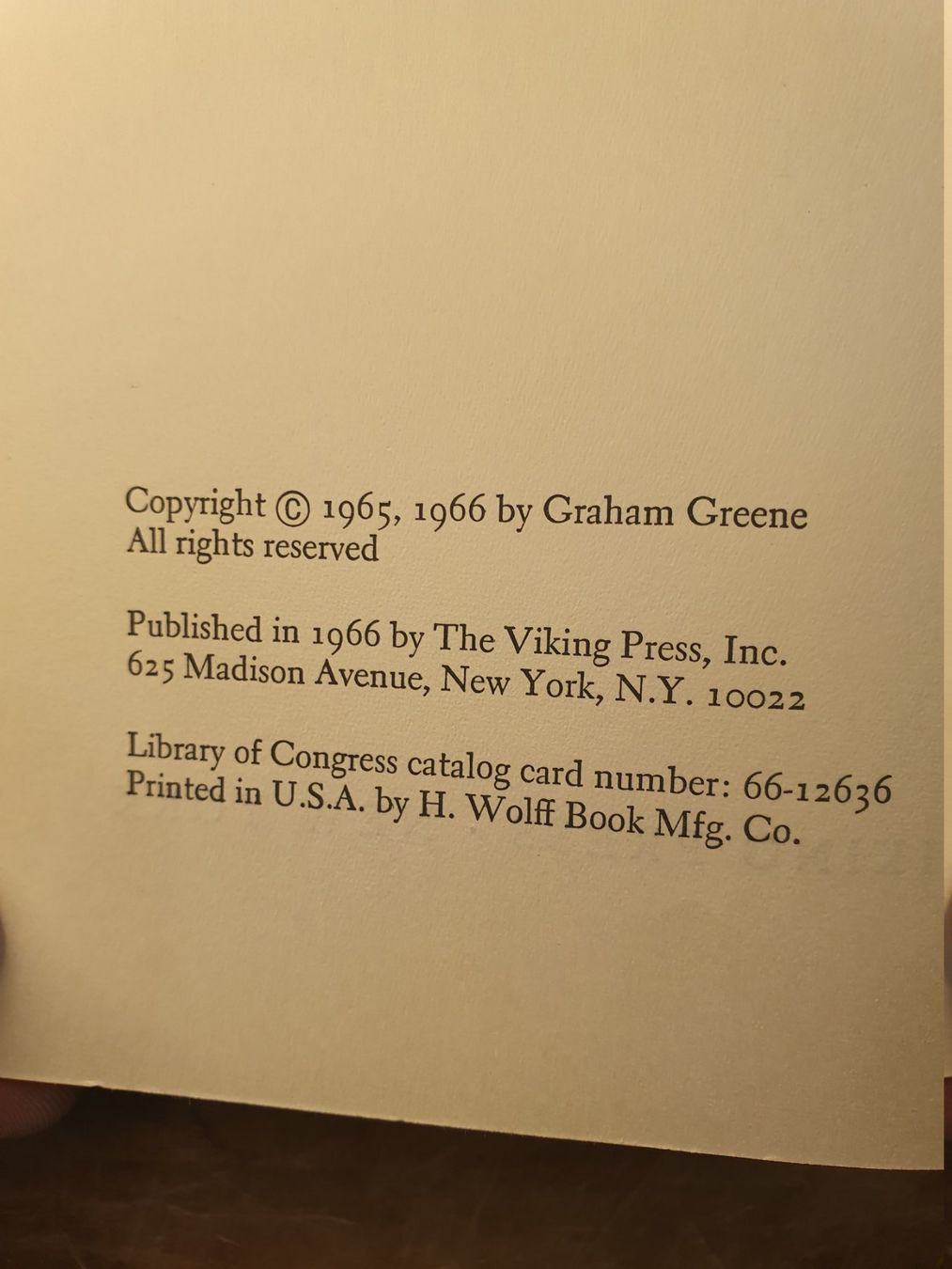 Libri: The Comedians - Graham Green – Usato da Zürich venduto da loosebone 4