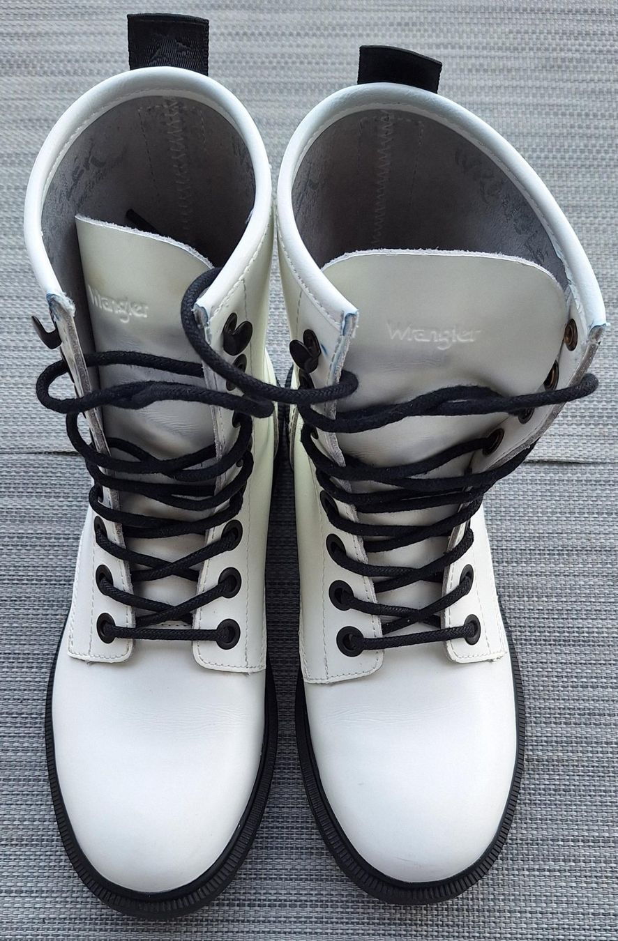 Scarpe da donna: Wrangler Boot Vegan Weiss – Usato da Matten b. Interl venduto da iae_cwc7 3