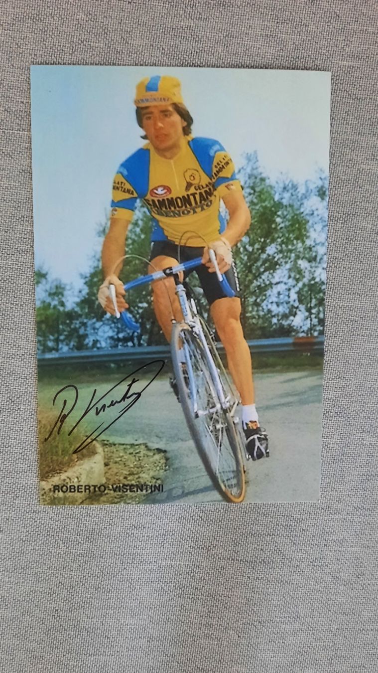 Autografi: Autogramm Roberto Visentini – Usato da Schmerikon venduto da Olympia04