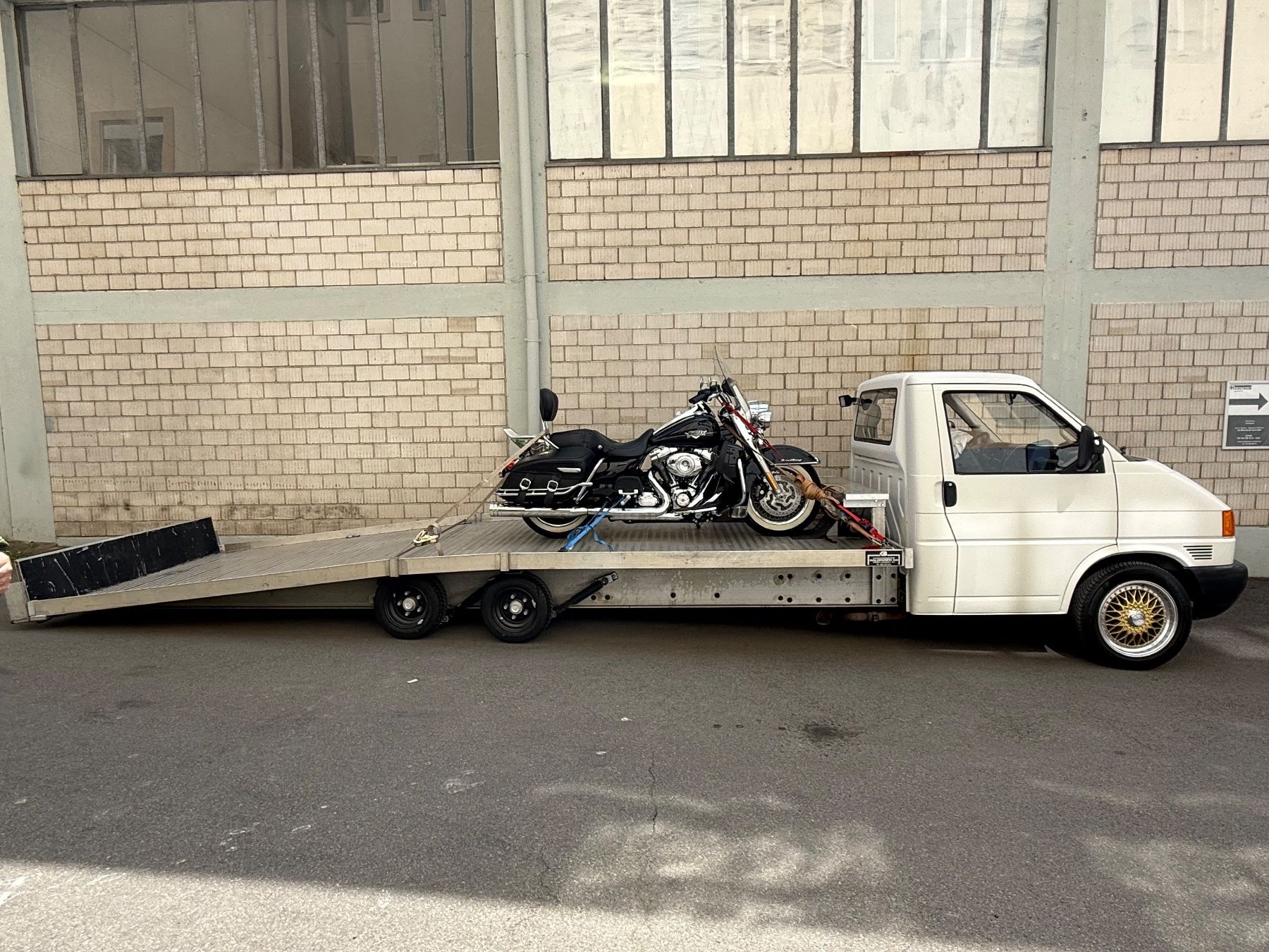 VW Nutzfahrzeuge: VW T4 Autotransporter Baldinger 1600 KG Nutzlast!!! – Gebraucht aus Unteriberg von wg52 5