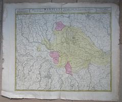 Mantua Kupferstichkarte 1735