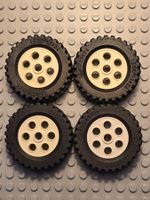 Lego 4x Räder mit Felgen