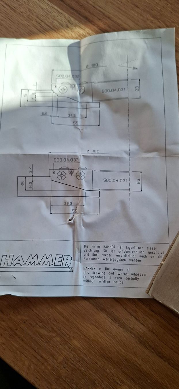 Tutti gli attrezzi: Hammer Abplattfräser – Usato da Domat Ems venduto da Gaar0 1