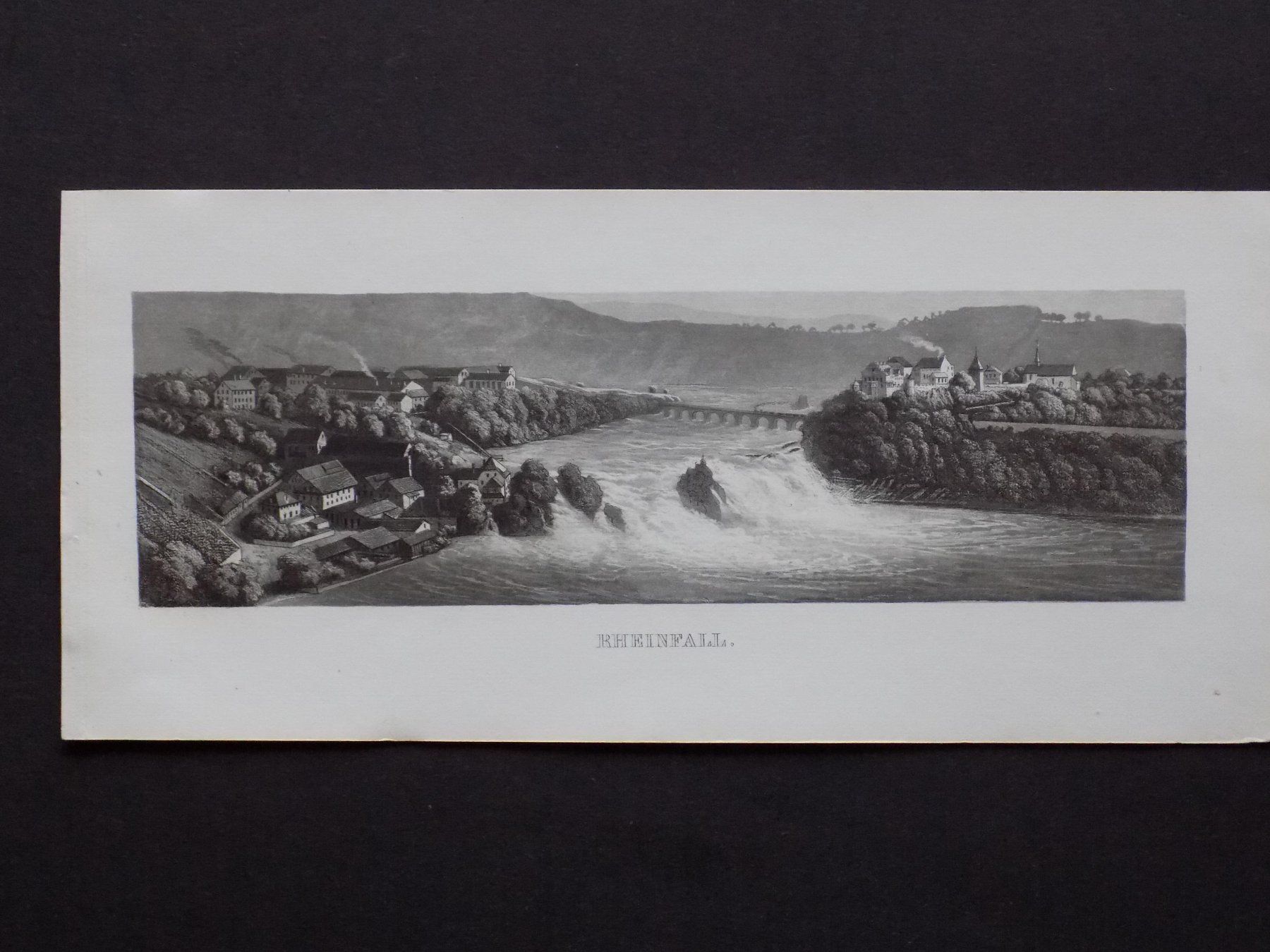 Stiche: Rheinfall Aquatinta – Gebraucht aus Risch von Rischli15