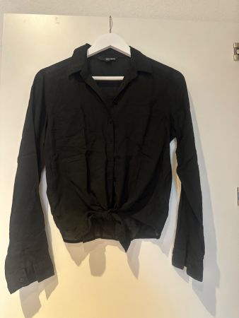 Schwarze Tally Weijl Bluse, Grösse 36, S