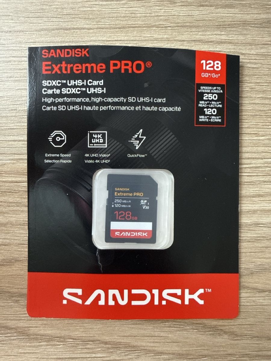 Sandisk Speicherkarten: SanDisk Extreme Pro 128GB - 250mb/s – Neu (gemäss Beschreibung) aus Volketswil von tbehbeh