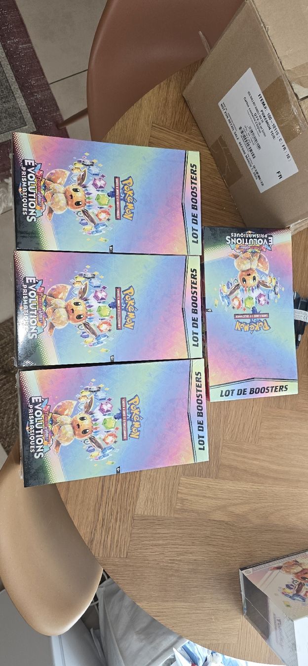 Pokémon Carte collezionabili: Pokemon Prismatic Evolutions Booster Bundle display Fr – Nuovo e nell'imballaggio originale da Lausanne venduto da min_w76q 2
