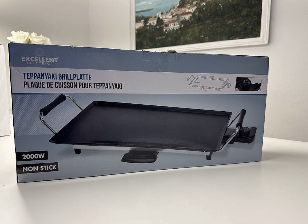 Küchengeräte: Teppanyaki Grillplatte 2000W  Neu – Neu und originalverpackt aus Allschwil von are_nd8d