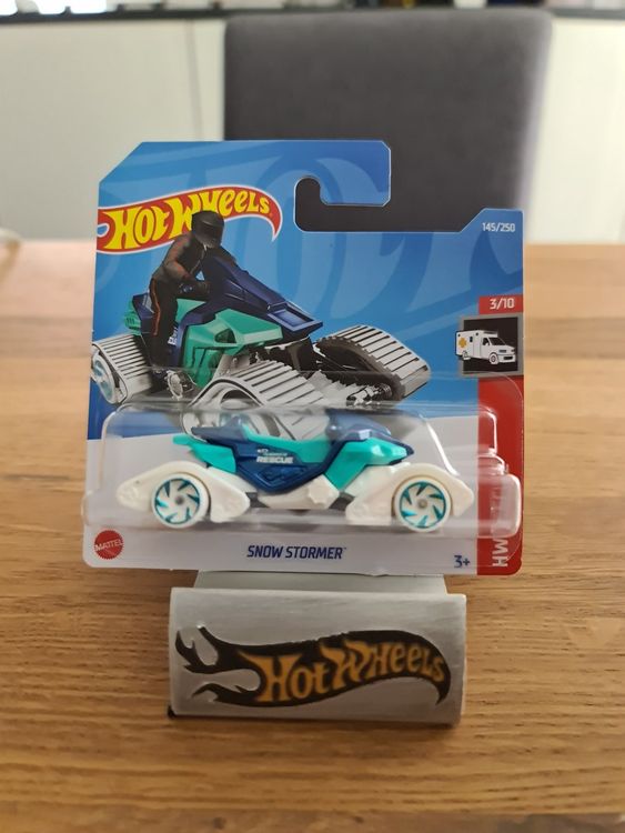 Hot Wheels 2022 Snow Stormer - HW Rescue Series 3/10 [Purple] 145/250, Portable Toy Car - View #7