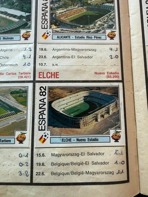 Panini Alben: ESPANA 82  es FEHLEN  5  STICKER – Gebraucht aus Arth von FOCUS2022 6