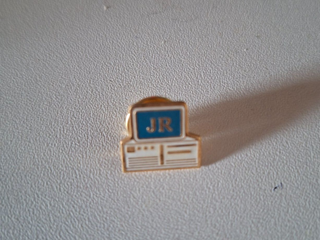 Plaketten & Abzeichen: Pin Computer JR – Gebraucht aus Erlinsbach von pfunky
