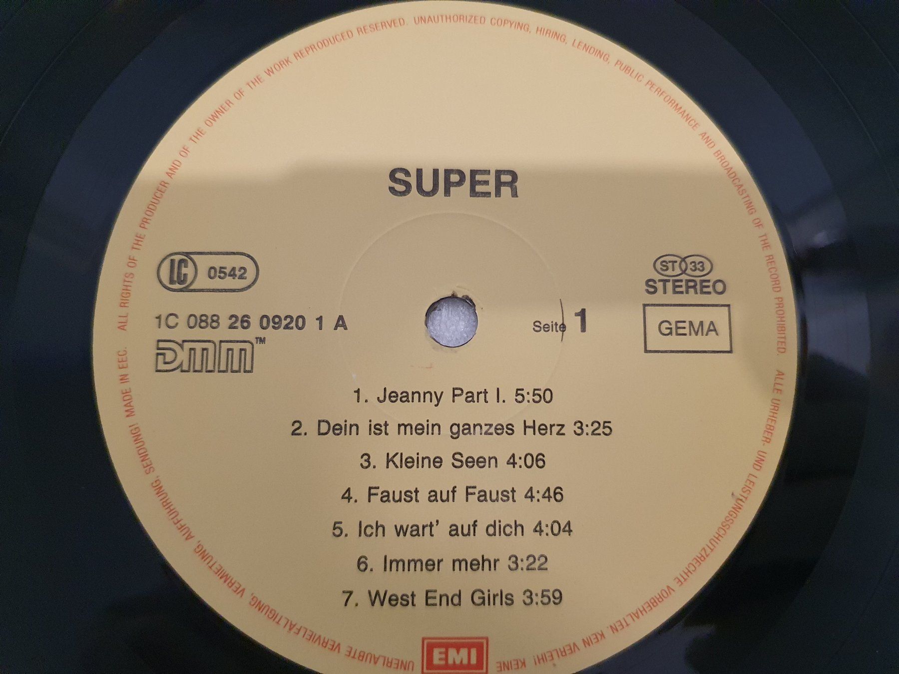 Vinyles: Su Su Super – D'occasion à Uster par Vinyl-Leidenschaft 3