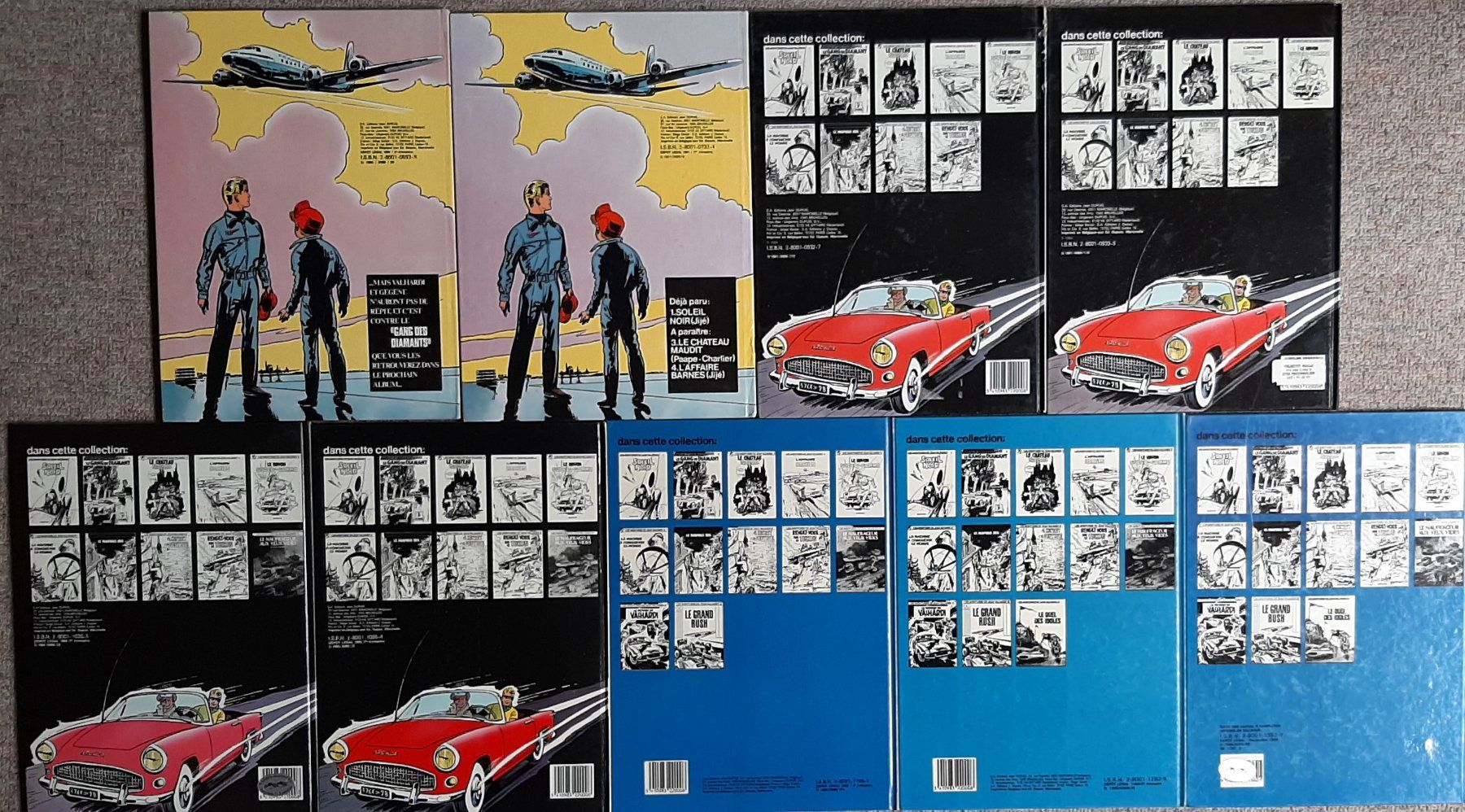 Fumetti: 9 BD Jean Valhardi – Usato da Monthey venduto da ficelles 1
