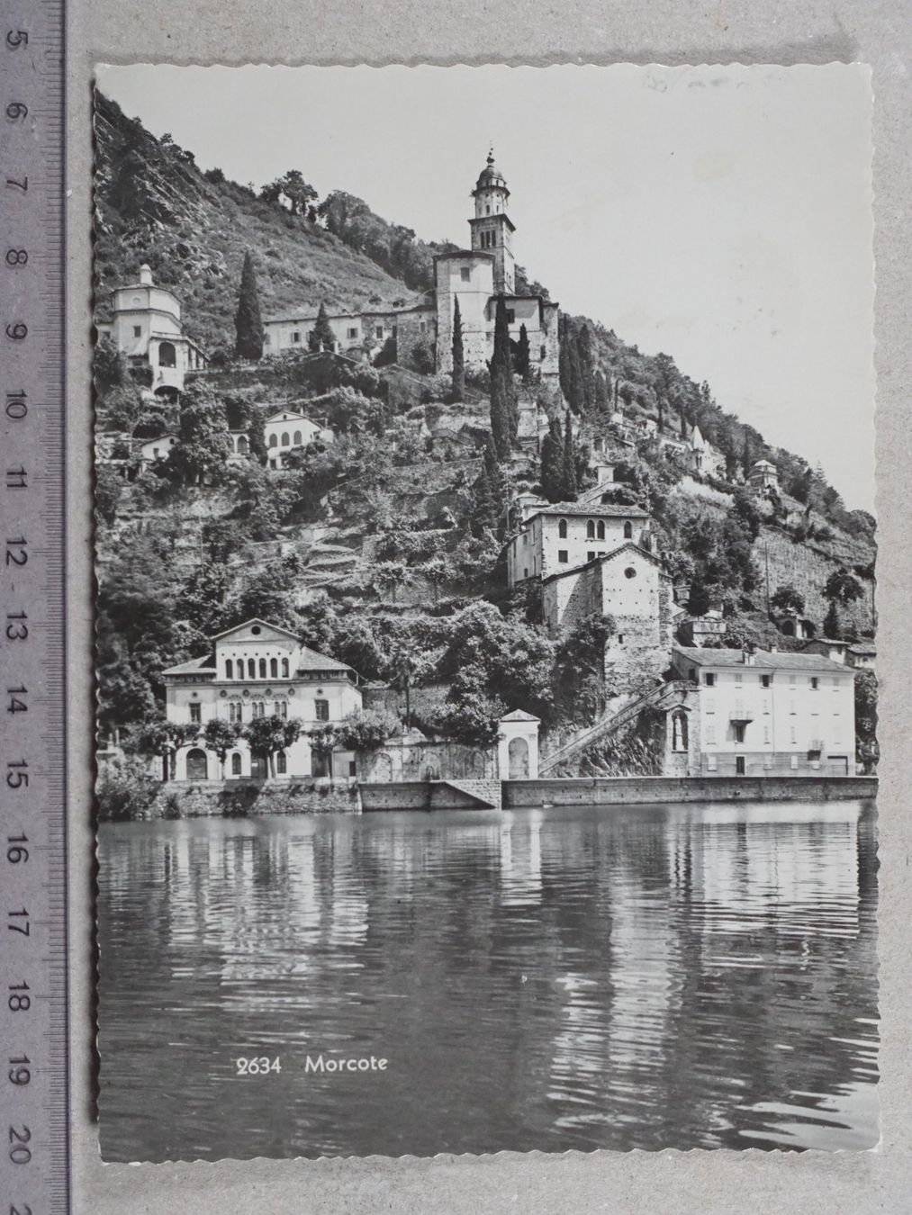 Cartoline postali: Morcote – Usato da Lenzburg venduto da fh1