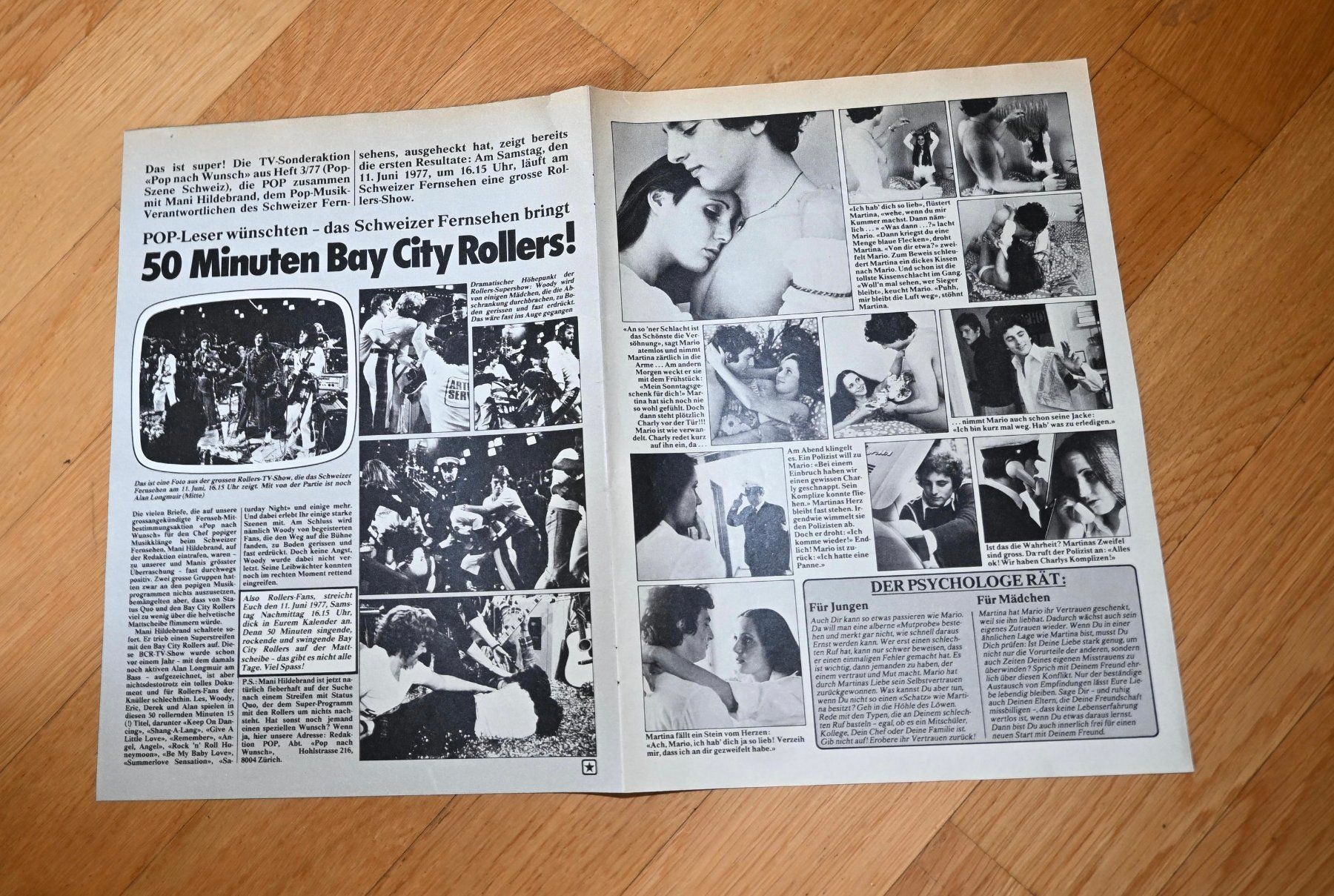 Zeitschriften & Magazine: VINTAGE Poster BLACK SABBATH vom POP Magazin – Gebraucht aus Pfaffhausen von mono_rec 4
