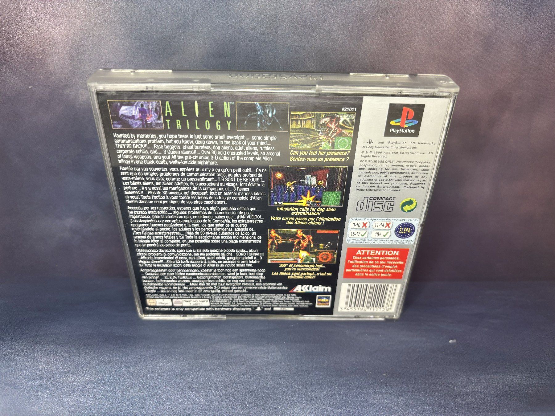 Spiele: Alien Trilogy PS1 – Gebraucht aus Rüti ZH von  2