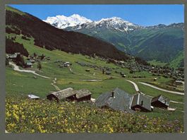AK col Verbier VS et le Grand Combin ≈ 1983