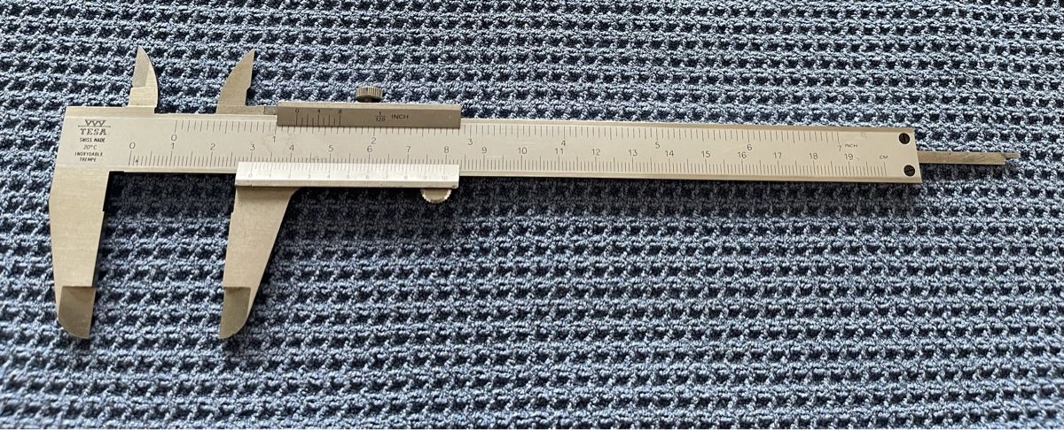 Tesa Misurare: Tesa Messschieber Messlehre 200 mm – Usato da Kehrsatz venduto da bianca69 2