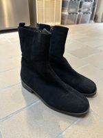 BRUNATE Damen Leder-Stiefel Schwarz Gr 39.5