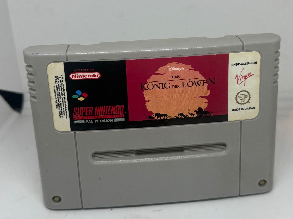 Nintendo Giochi: König der Löwen SNES Nintendo – Usato da Dietlikon venduto da NESFEVER