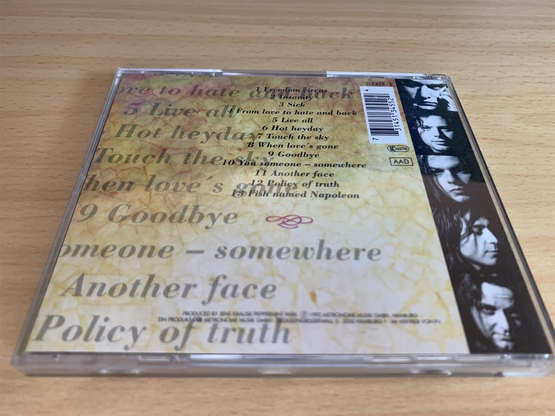 CD: Terry Hoax – Freedom Circus – Usato da Rikon im Tösstal venduto da Alpenmutz 1