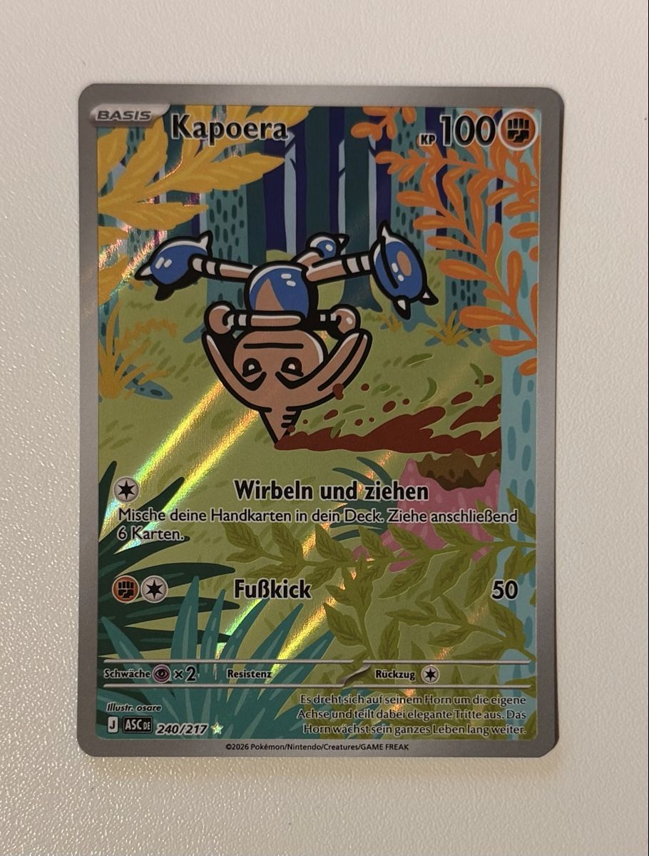 Pokémon Carte collezionabili: Kapoera #240 – Usato da Au SG venduto da Bego1