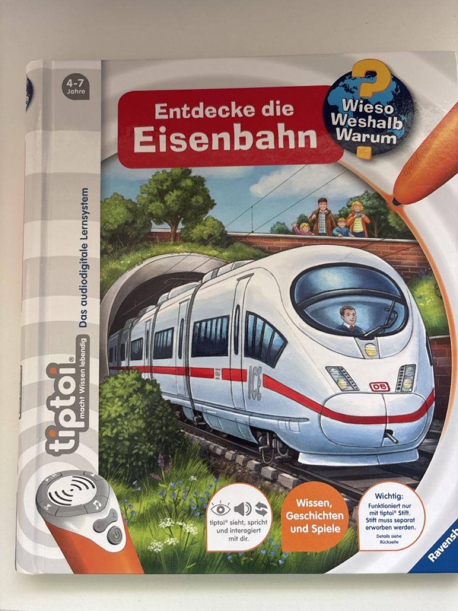 Ravensburger Giocattoli: Tiptoi Stift, 3 Bücher & USB Ladekabel – Usato da Farnern venduto da Zwerg-Nase 3