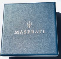 Maserati Geschenkbox, Armbandbox, Original, dunkelblau