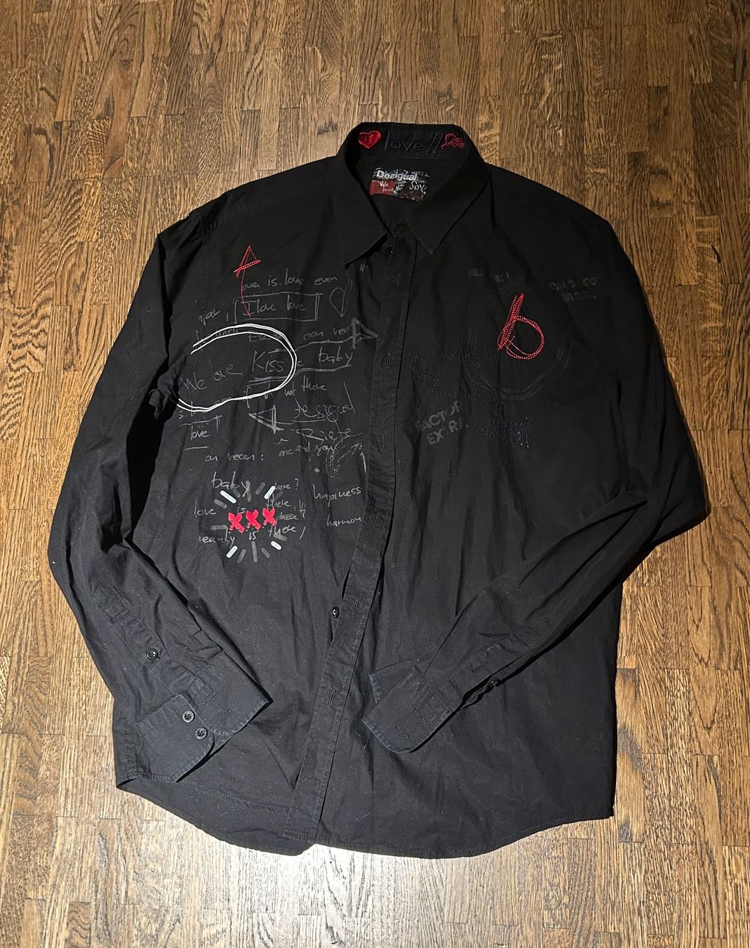 Camicie: Desigual Herren Hemd, Gr. M, Langarm – Usato da Bern venduto da cip_v9xh