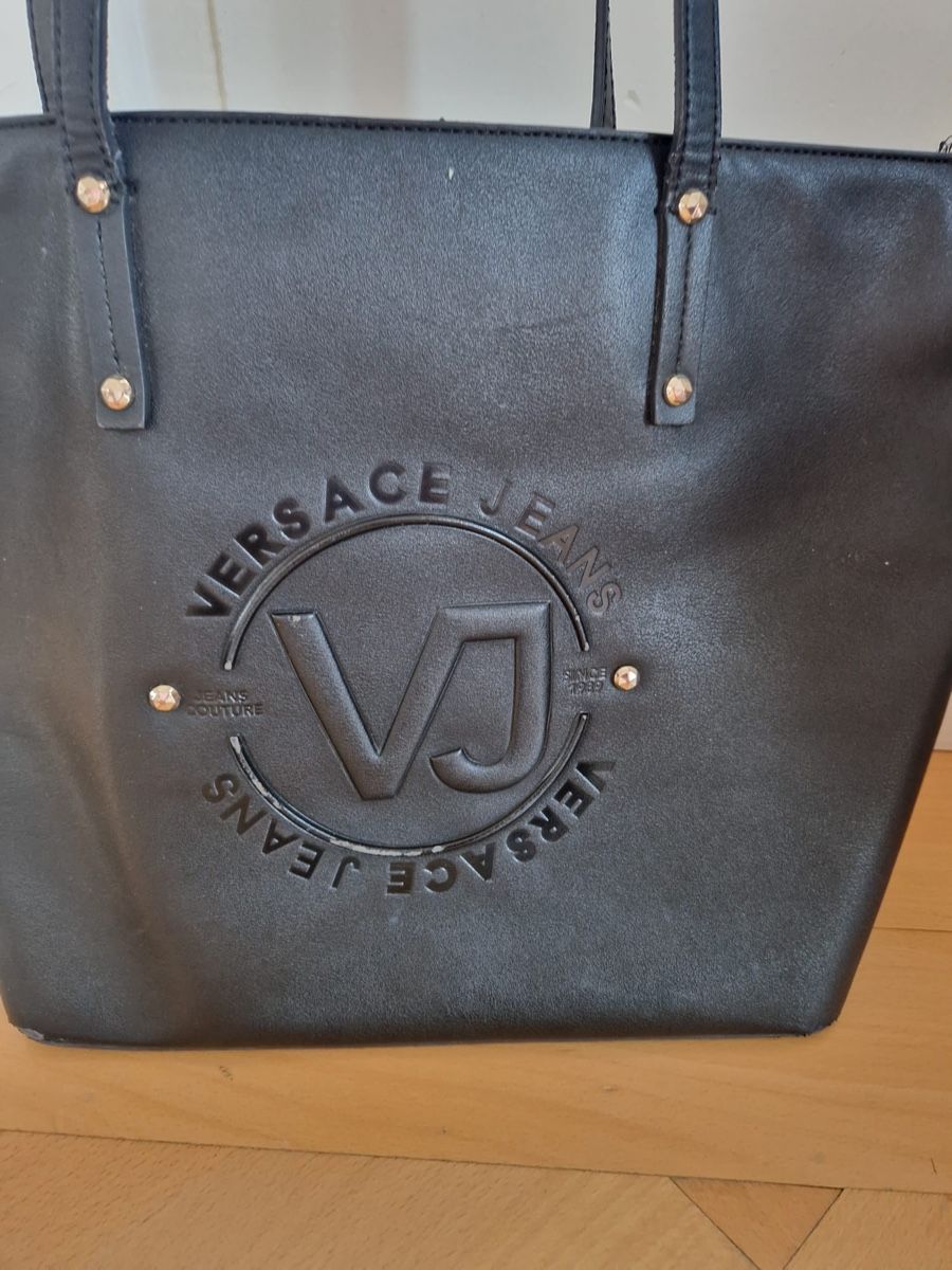 Versace Borse da donna: Black Versace Jeans Couture Shopper Bag – Usato da Horgen venduto da ger_2y92