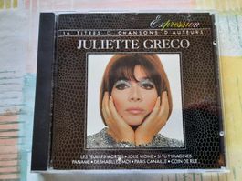 CD Juliette Greco - 16 Titres de chansons d'auteurs