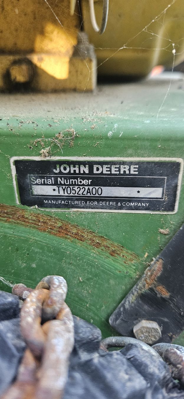 Tutte le macchine: JOHN DEERE 522 FRAISE A NEIGE – Difettoso da Vich venduto da Max-Mechanics 2