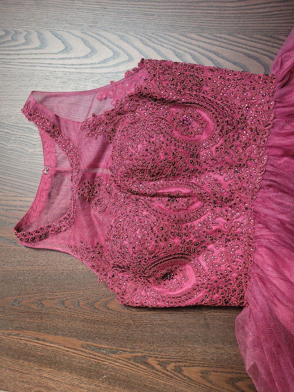 Vestiti: Bordeaux Kleid M – Usato da Hindelbank venduto da Helrune 5