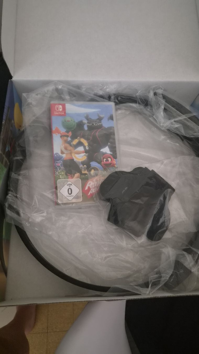 Nintendo Giochi: Nintendo Switch Ring Fit Adventure Spiel mit Rinng gebraucht – Usato da Basel venduto da gio_d9qn 1