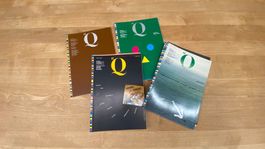 HQ – High Quality – grosses Design- & Druckmagazin-Konvolut